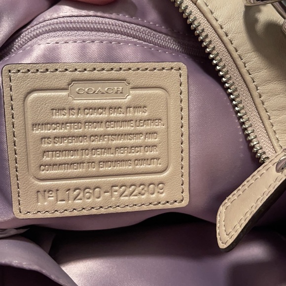 NWOT, COACH Kristin Champagne Hobo, GORGEOUS! - Picture 9 of 10